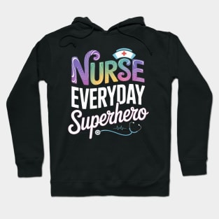 Nurse Every Day Superhero Coloring Hoodie